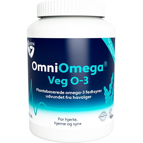 OmniOmega Veg O-3 med plantebaseret omega-3