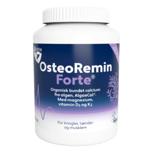 OsteoRemin forte med calcium, d-vitamin, magnesium og k2-vitamin